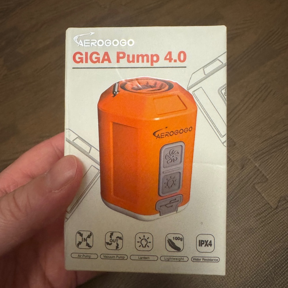 AEROGOGO GIGA Pump 4.0 portable